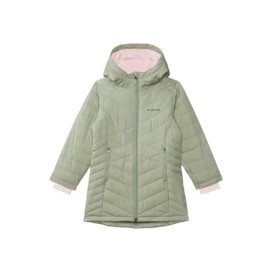 Columbia Youth Girls Heavenly II Long Jacket Safari Medium - Safari / Medium