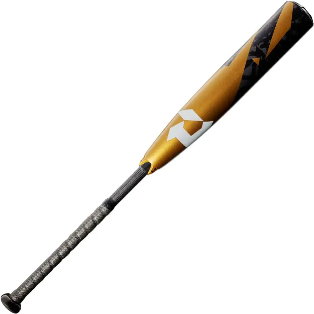 DeMarini 2022 Zoa (-8) USSSA Youth Baseball Bat - 30’’/22 oz - Gold/Black / 30’’/22 oz