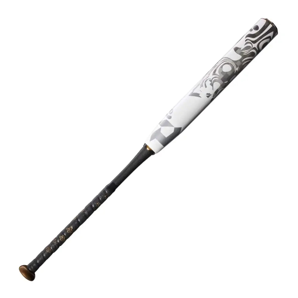 DeMarini 2023 Whisper (-10) Fastpitch Bat - 31’’/21 oz - White/Copper / 31’’/21 oz