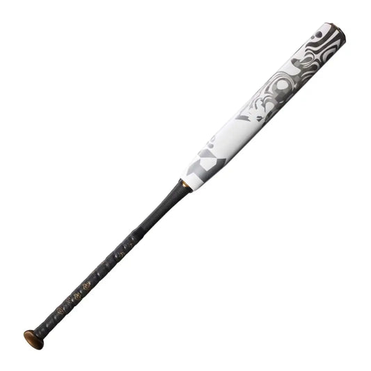 DeMarini 2023 Whisper (-10) Fastpitch Bat - 31’’/21 oz - White/Copper / 31’’/21 oz