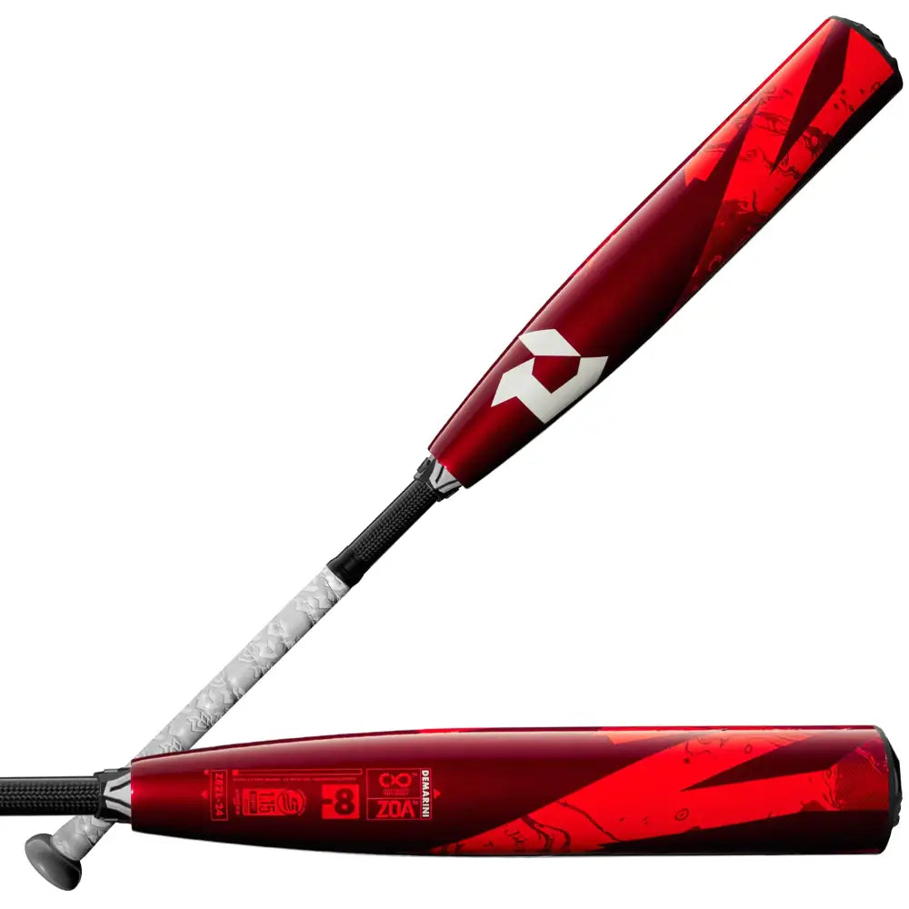 DeMarini 2024 Zoa (-8) 2 ¾” USSSA Baseball Bat - 30’’/22 oz - -8 / 30’’/22 oz