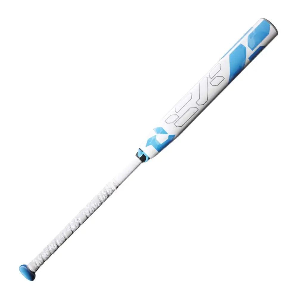 DeMarini CF® (-11) Fastpitch Softball Bat - 32/21 oz - White/Blue / 32’’/21 oz