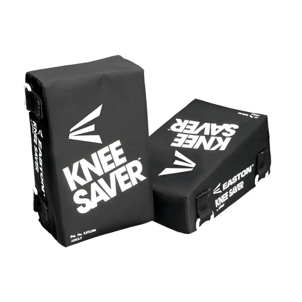 Easton | CATCHERS KNEE SAVERS | Large | Black - Black / Large