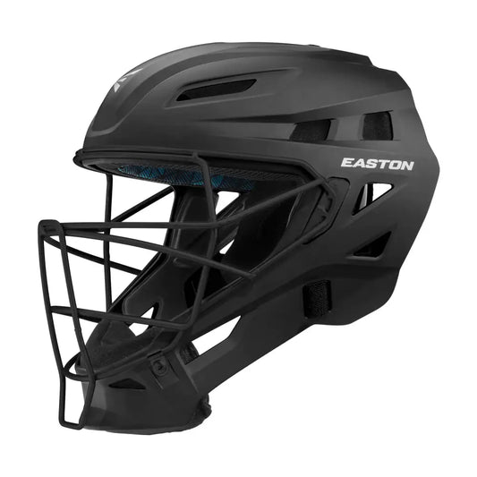 Easton | ELITE X Catchers Helmet | Small | BLACK - Black / Small (6 1/2’’ - 7 1/8’’)