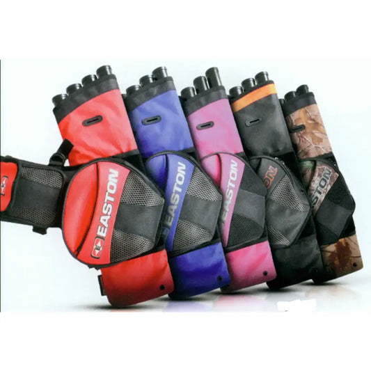 Easton Flipside 4-Tube Hip Quiver Red Left/Right - Left/Right / Red