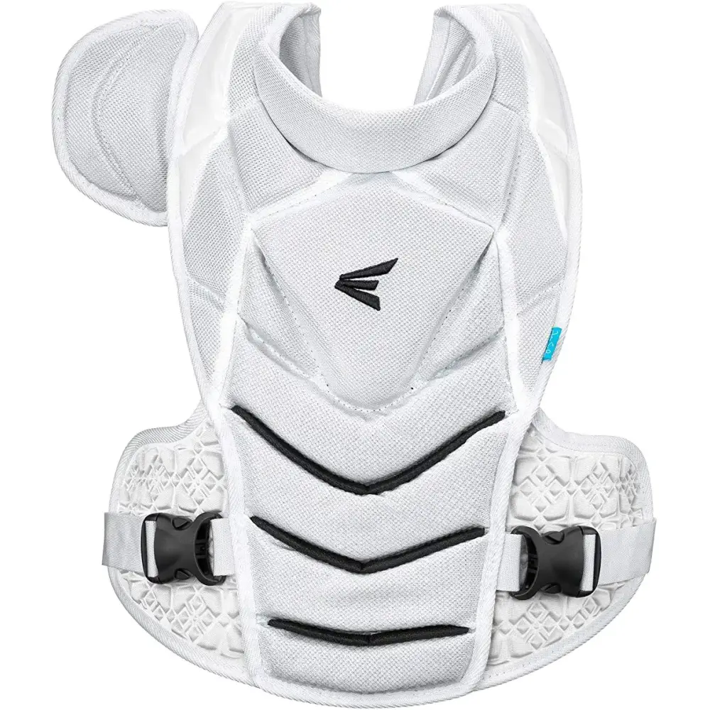 Easton | JEN SCHRO THE VERY BEST Catchers Chest Protector | Fastpitch Softball | Medium | White - White / Medium