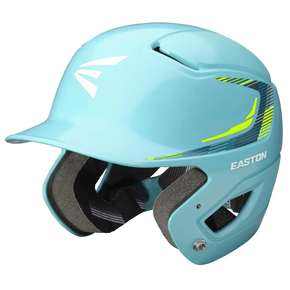 Easton | MOXIE Batting Helmet | T-Ball / Small | Cyan Blue - MOXIE / MOXIE - Cyan Blue