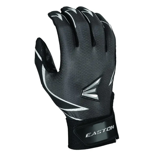 Easton | PRO Slowpitch Softball Batting Gloves | Adult 3X-Large | Black - Black / 3X-Large