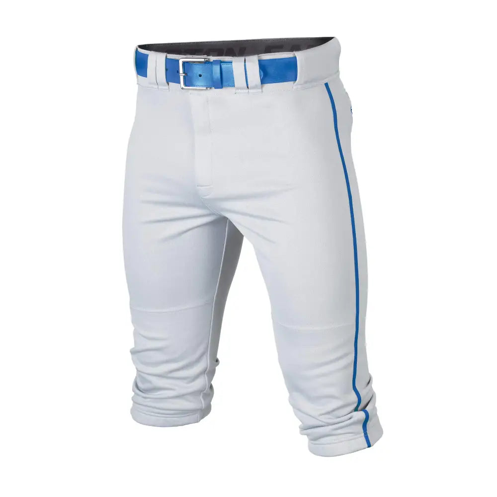 Easton | RIVAL+ Knicker Piped Baseball Pant | White/Royal | Youth | Large - White/Royal Piped / Large