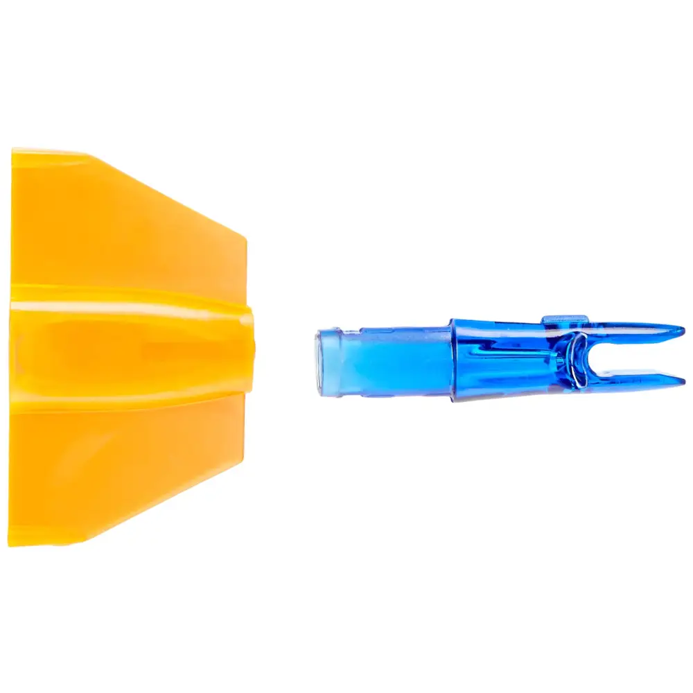 Easton Super 3D Nocks Dozen Bag Blue - Blue