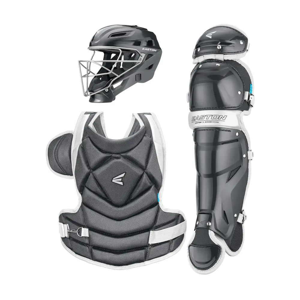 Easton | THE FUNDAMENTAL by Jen Schro Fastpitch Softball Catchers Equipment | Box Set | NOCSAE Certified | Medium Ages