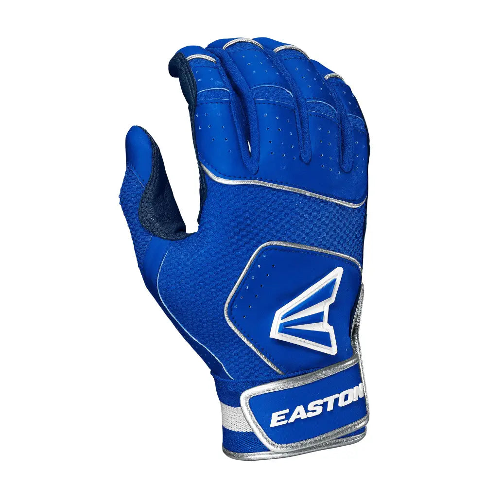 Easton | WALK-OFF NX Batting Gloves | Baseball/Softball | Youth Medium | Royal/Royal - Royal / Medium