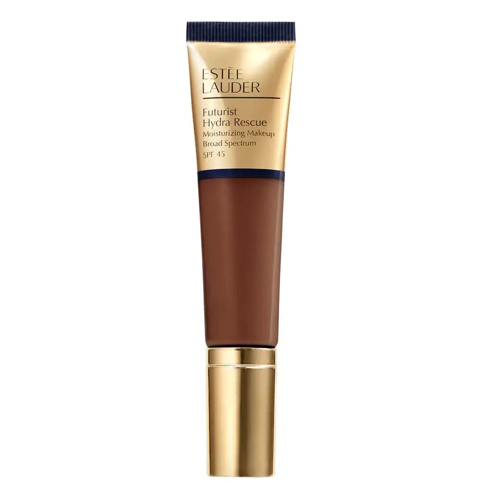 Estée Lauder Futurist Hydra Rescue Moisturizing Foundation SPF 45 for a 12-Hour Glow 1.2 Fl Oz 7W2 Rich Spice - 7W2