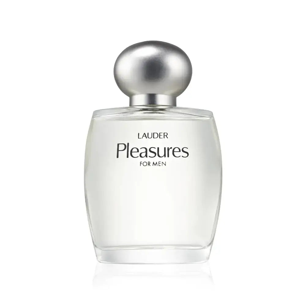 Estée Lauder Pleasures for Men Cologne Spray with Notes of Sandalwood Citrus & Nectarine 3.4 Fl Oz - n/a