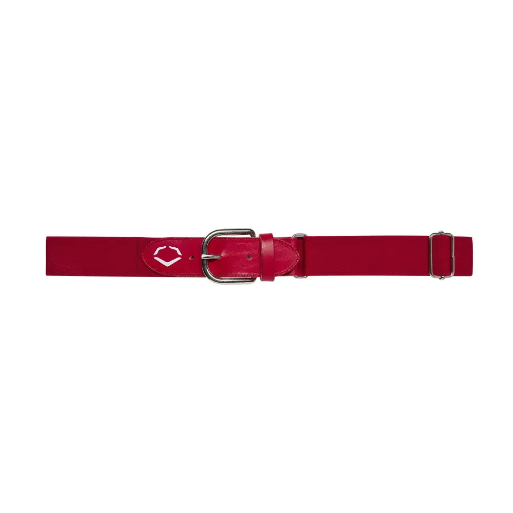 EvoShield Adult Elastic Game Belt - One Size Fits All Scarlet - Scarlet / OSFA