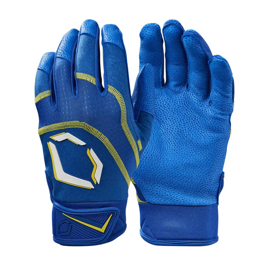 EvoShield Adult Khaos Batting Gloves - Royal Blue Small - Royal Blue / Small