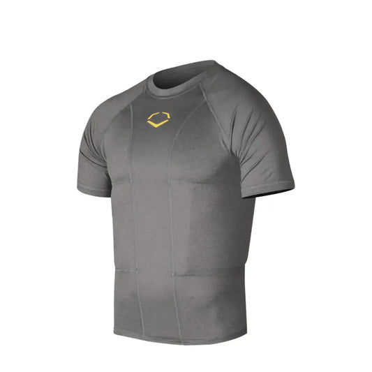 EvoShield Adult Performance Rib Shirt and Shields - Grey 2X-Large - XX-Large