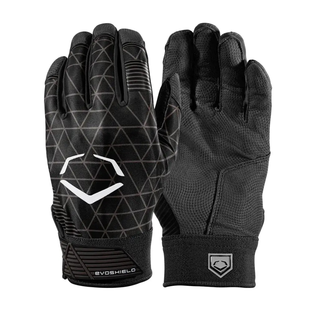 Evoshield EvoCharge Protective Batting Gloves - XX-Large Black - Adult / black / XX-Large