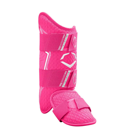 EvoShield Pro-SRZ 2.0 Batters Leg Guard - Pink Right-Handed Hitter - Pink / Right Handed Hitter