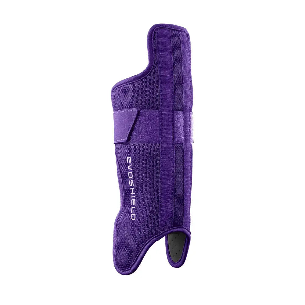 EvoShield Pro-SRZ™ Gel-to-Shell™ Catchers Lower Leg Guards - Adult Size Purple - Purple