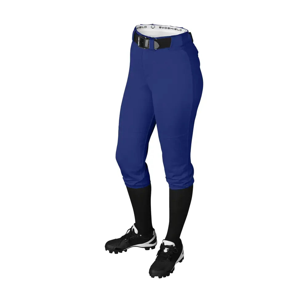 EvoShield Womens Standard Mid Rise Fastpitch Pants Royal - Royal / XX-Large