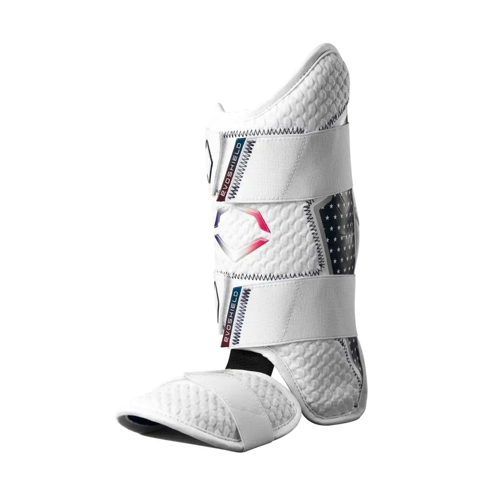 EvoShield X-SRZ 2.0 Batters Leg Guard - Stars and Stripes Left-Handed Hitter - Left Handed Hitter / Stars and Stripes