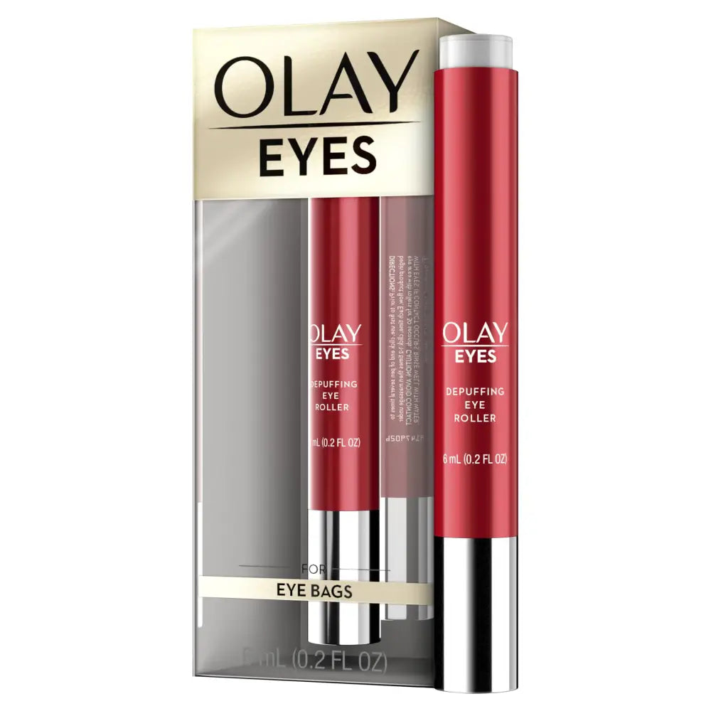 Eye Treatment by Olay Eyes Depuffing Eye Roller with Vitamin E Massages to Help Reduce Puffiness and Instantly Awaken