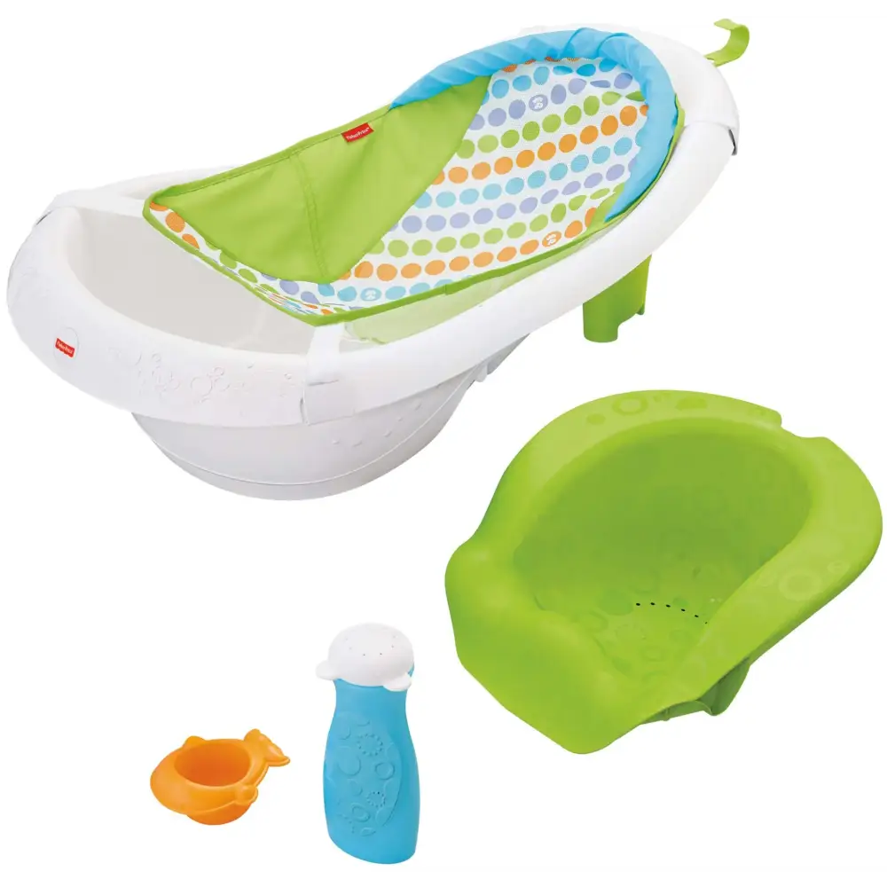 Fisher-Price 4-in-1 Sling n Seat Tub Green (FBM94) - n/a