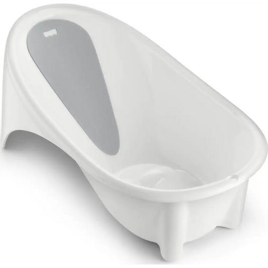 Fisher-Price Baby to Toddler Bath Simple Support Tub with Built-in Foam Head-and-Backrest for Newborns - Simple Fit Tub