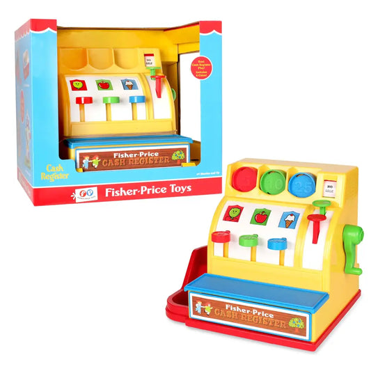 Fisher-Price Classics - Retro Cash Register - Great Pre-School Gift for Girls and Boys Kids and Toddlers birthday gift
