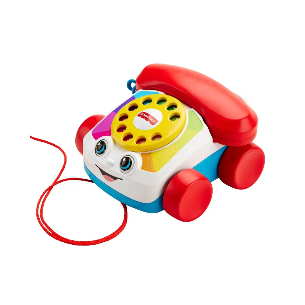 Fisher-Price FGW66 - Plappertelefon Motorikspielzeug mit Geräuschen Babyspielzeug ab 12 Monaten Mehrfarbig - n/a