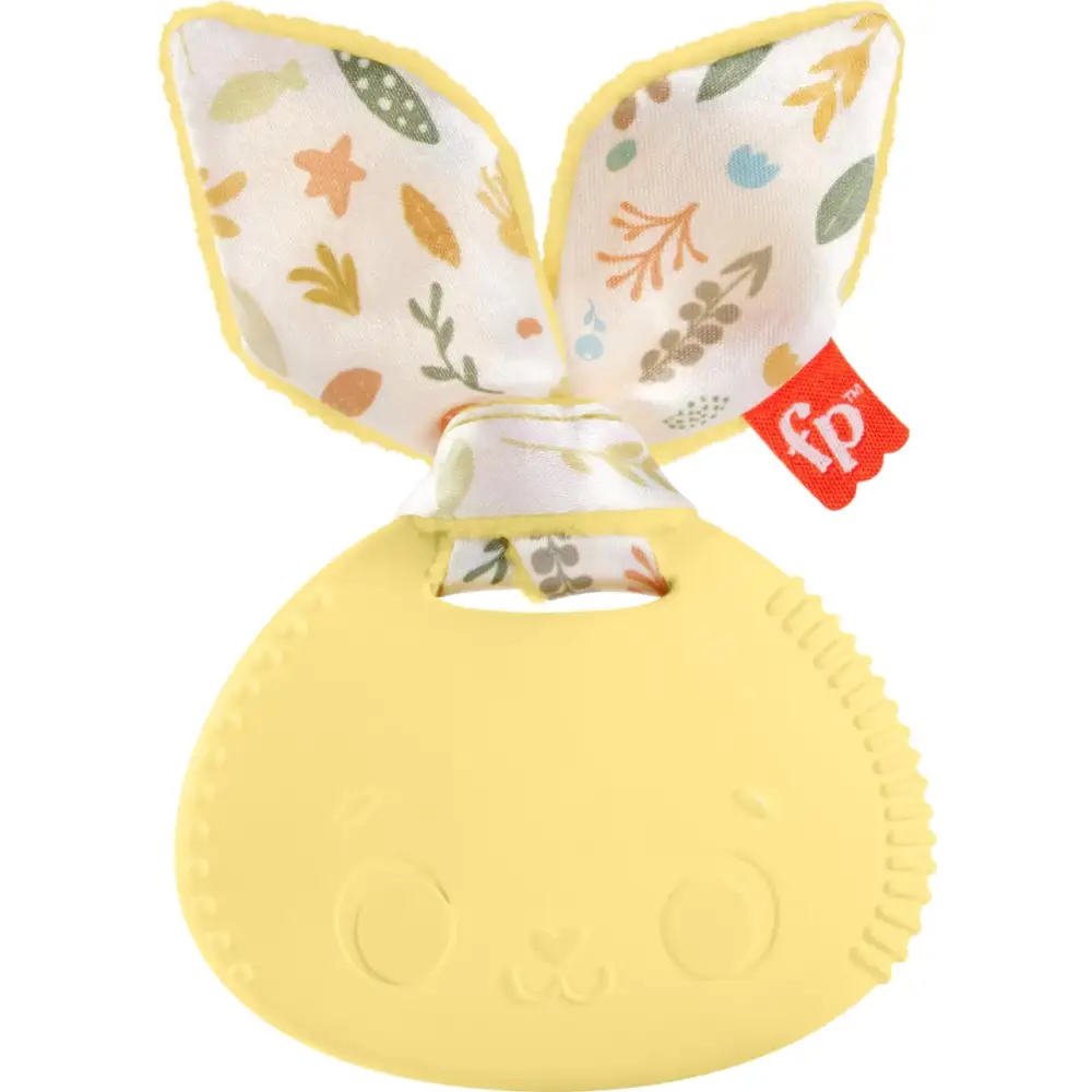 Fisher-Price Newborn Toy Clack & Quack Goose Animal Themed Baby Rattle for Developmental Play Infants Ages 3+ Months