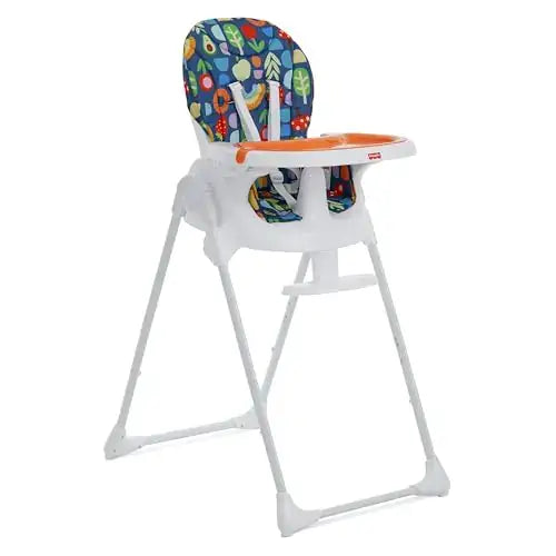 Fisher-Price Tiny Bites High Chair Seven Adjustable Height Positions Baby High Chair Easy Quick Fold Travel High Chair