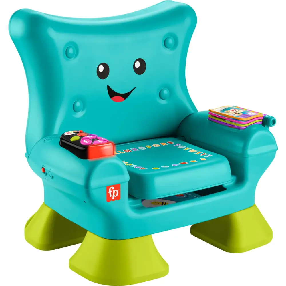 Fisher-Price Toddler Learning Toy Laugh & Learn Smart Stages Chair with Music Lights & Activities for Infants Ages 1+