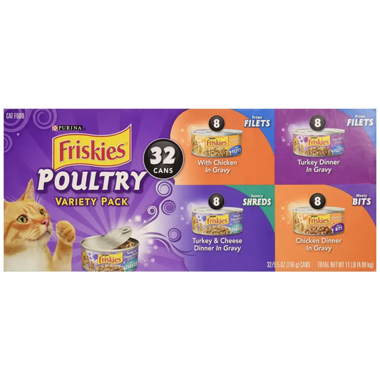 Friskies Purina Poultry Variety Pack 11 lb - n/a