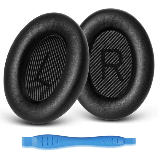 GEVO Ear Pads Cushions Replacement for Bose QC35 ii QC35 QC45 QC SE Earpads for Bose QuietComfort 45 35ii 35 Headphones