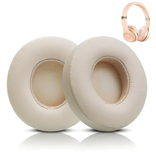 GIGRIN Replacement Ear Pads for Beats Solo 3 Wireless Headphones & Beats Solo2 Headphones Soft Protein Leather Increase
