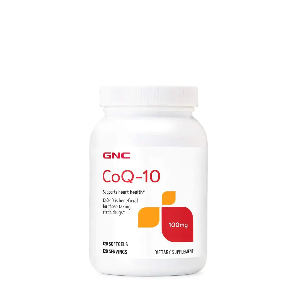 GNC CoQ10 100mg Supplement Supports Heart Health 120 Servings - n/a