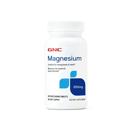 GNC Magnesium 250 MG 90 tablets - n/a