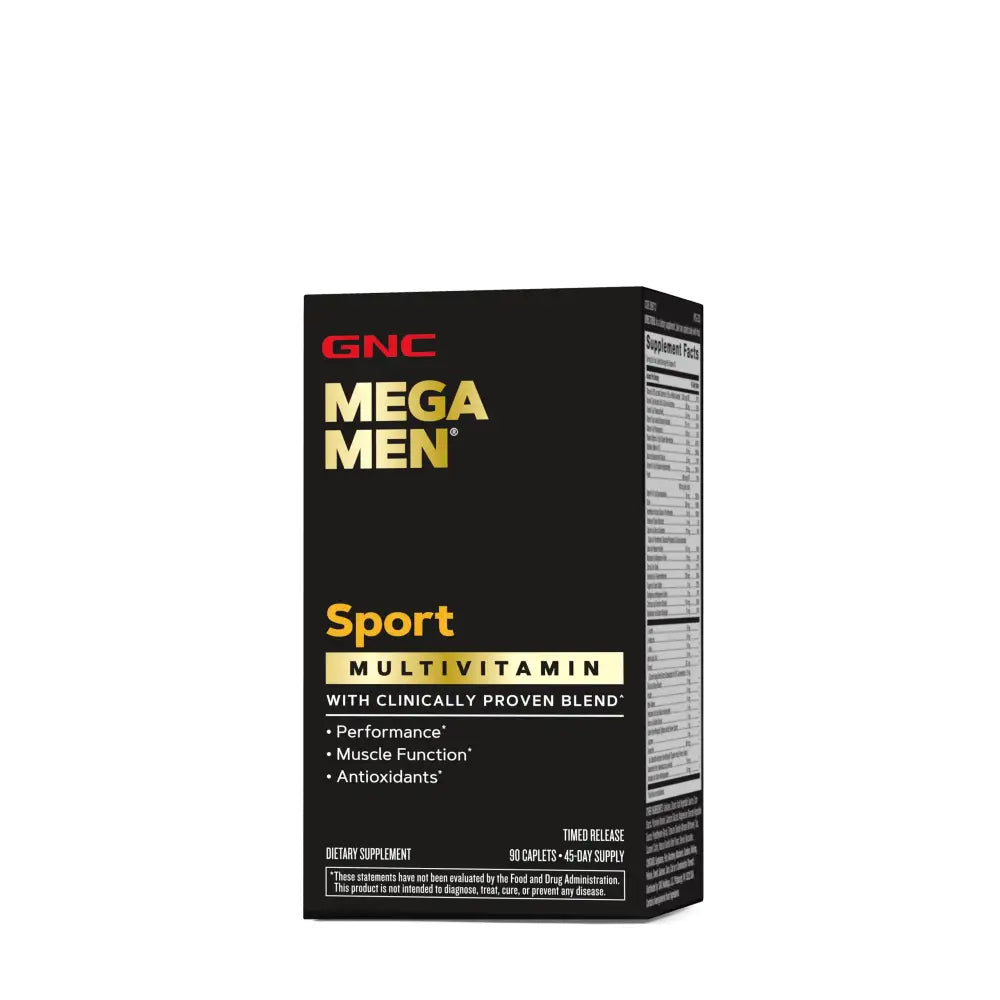 GNC Mega Men Sport Multivitamin | Performance Muscle Function and General Health | 90 Count - n/a