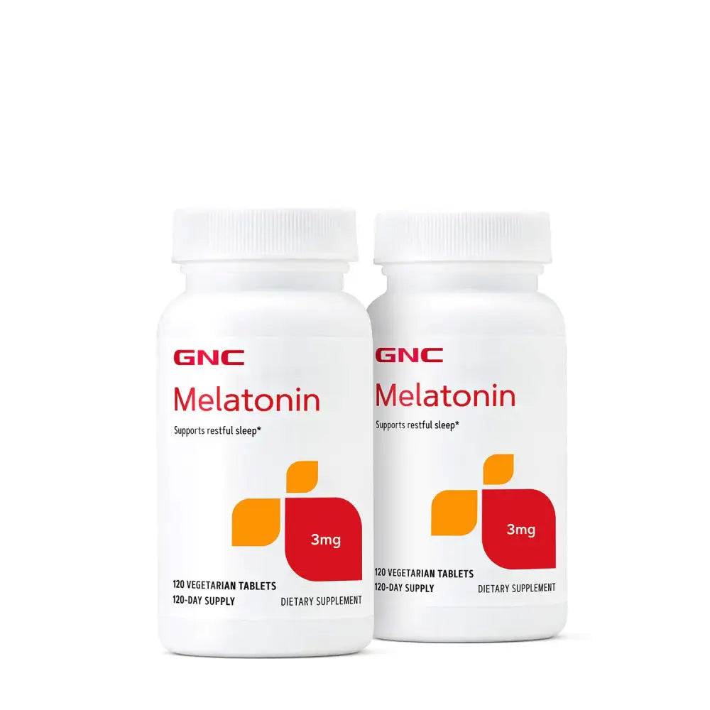 GNC Melatonin 3mg - Twin Pack - n/a