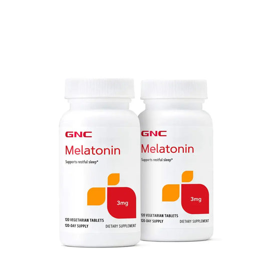 GNC Melatonin 3mg - Twin Pack - n/a