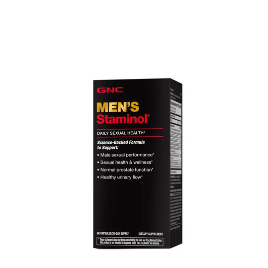 GNC Mens Staminol - 60 Capsules (30 Servings) - 1 Count (Pack of 60)