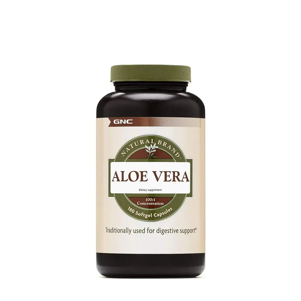 GNC Natural Brand Aloe Vera SoftGel Capsules - n/a