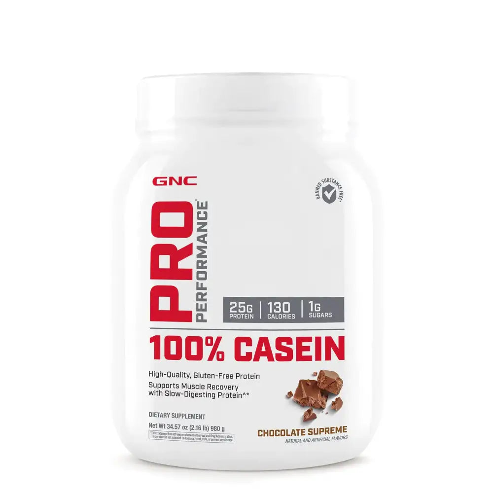GNC Pro Performance 100% Casein - Chocolate Supreme - Chocolate Supreme / 2.16 Pound (Pack of 1)