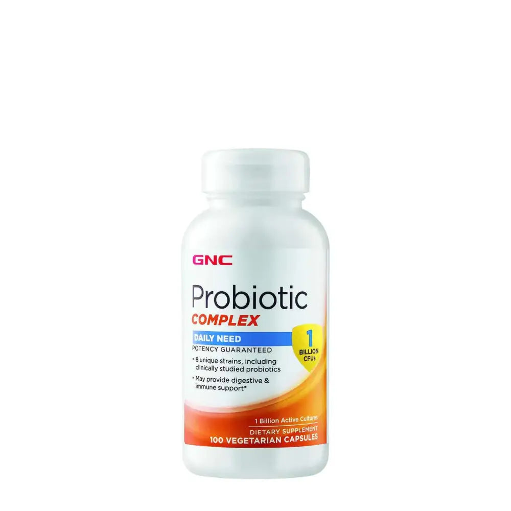GNC Probiotic Complex Daily Need with 1 Billion CFUs 100 Capsules Daily Probiotic Support - n/a