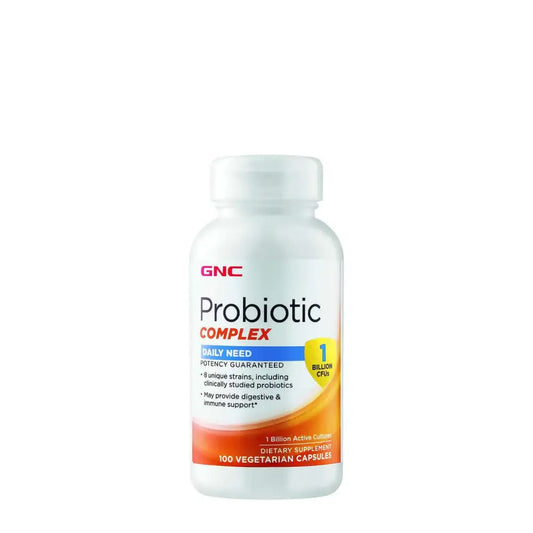 GNC Probiotic Complex Daily Need with 1 Billion CFUs 100 Capsules Daily Probiotic Support - n/a