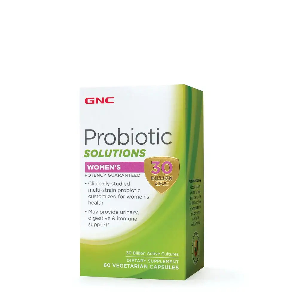 GNC Probiotic Solutions Womens | Clinically Studied Multi-Strain for Women Supports Digestive and Immune Health