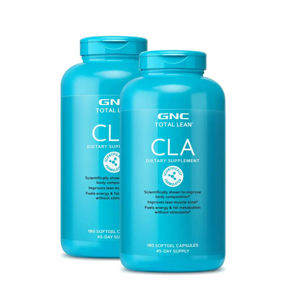 GNC Total Lean CLA | Improve Body Composition & Lean Muscle Tone Fuels Fat Metabolism & Energy Without Stimulants