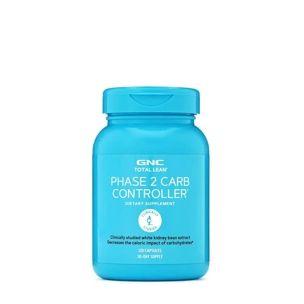 GNC Total Lean Phase 2 Carb Controller | Decreases Calorie Impact from Carbohydrates | 120 Capsules - n/a